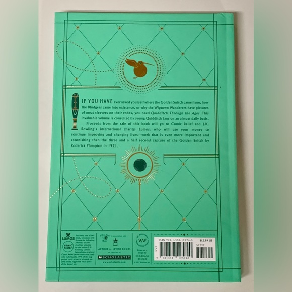 J.K. Rowling QUIDDITCH Through the Ages Hardcover Book - Picture 4 of 5